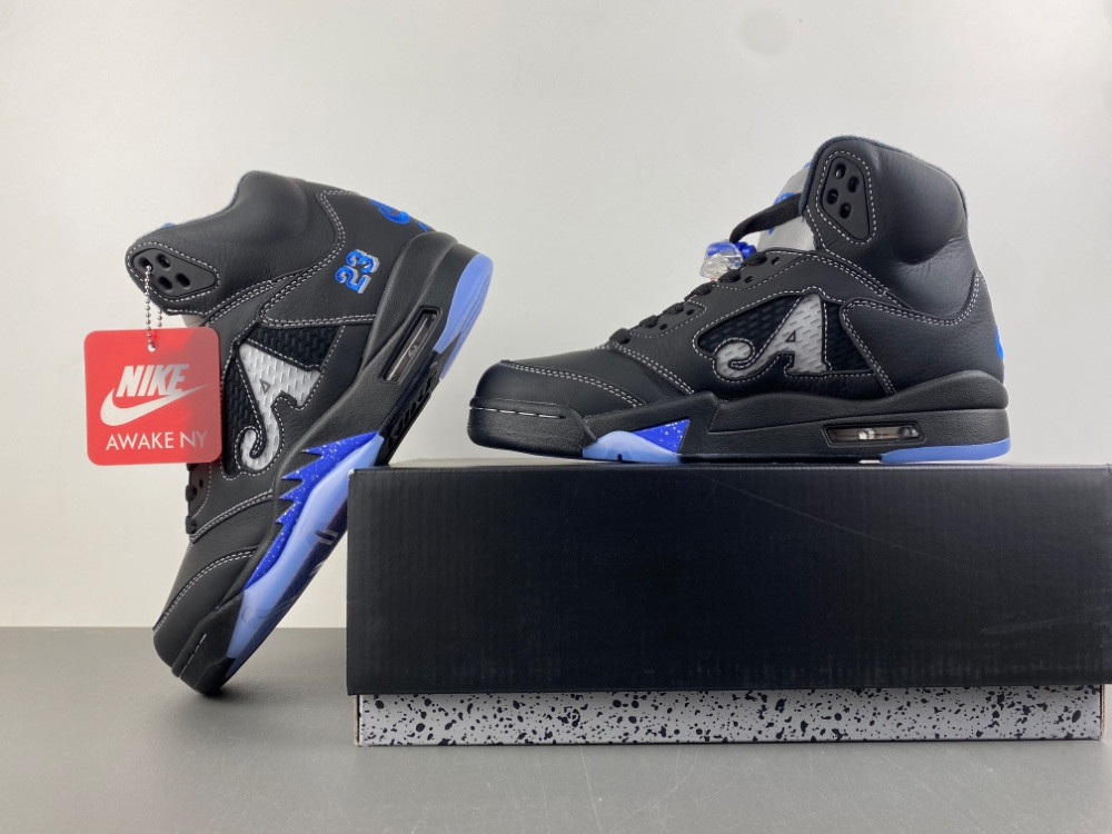 Awake NY x Air Jordan 5 “Racer Blue” DV4982-004