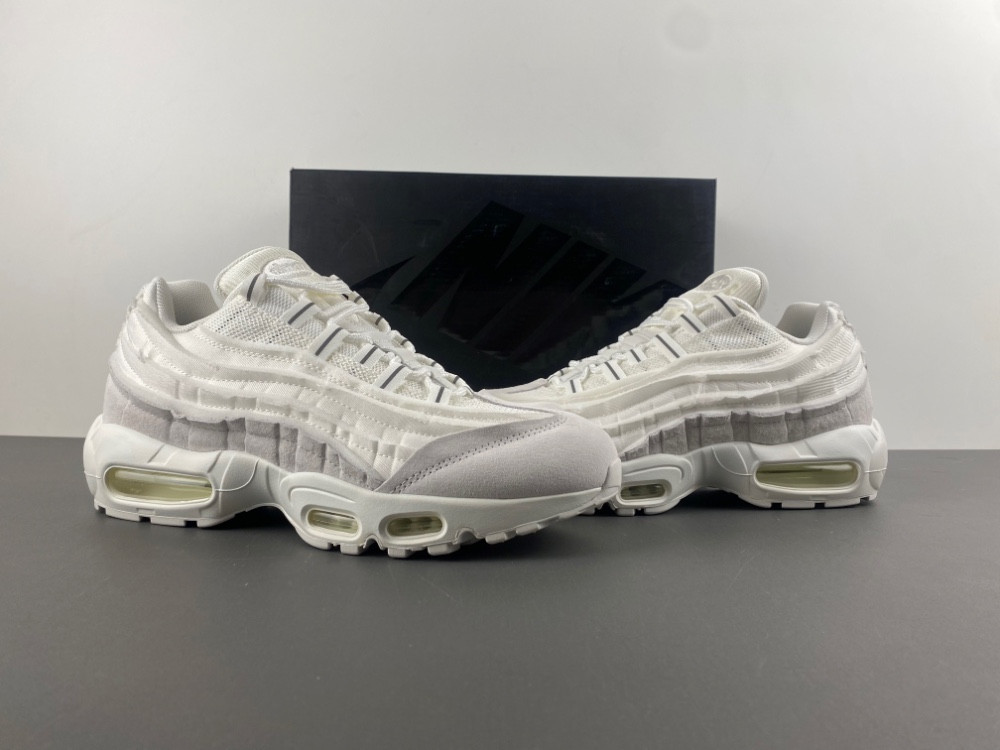 Comme des Garçons x Air Max 95 “White” CU8406-100