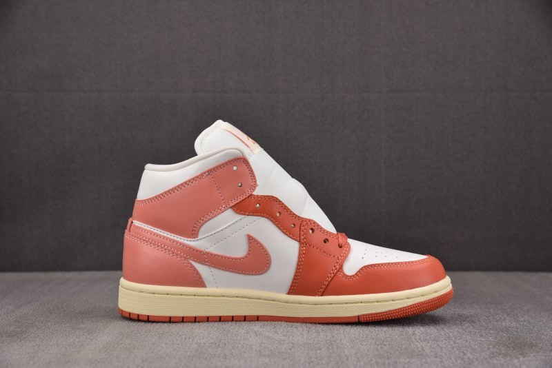 WMNS Air Jordan 1 Mid Madder Root BQ6472-180