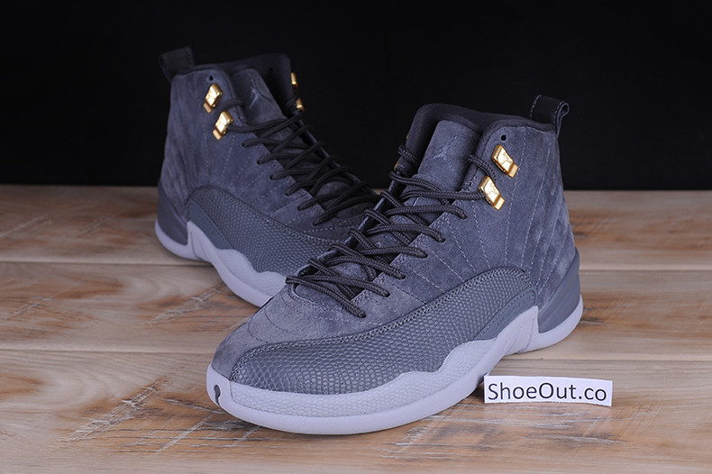 AIR JORDAN 12 RETRO "DARK GREY" mens 130690-005