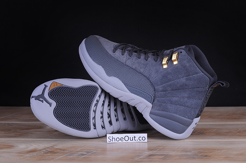 AIR JORDAN 12 RETRO "DARK GREY" mens 130690-005
