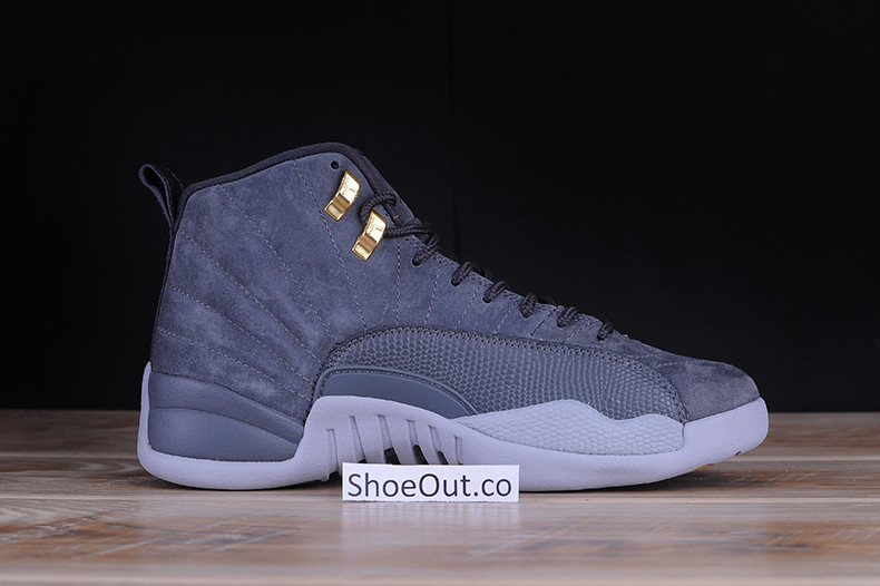AIR JORDAN 12 RETRO "DARK GREY" mens 130690-005