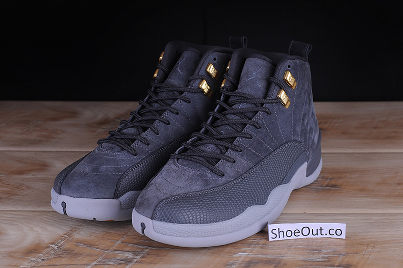AIR JORDAN 12 RETRO "DARK GREY" mens 130690-005