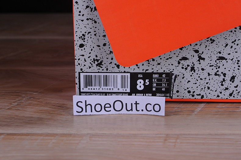 AIR JORDAN 6 RETRO NRG G8RD "GATORADE" 384664-145