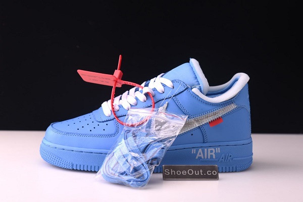 OFF White x Nike Air Force 1 “MCA” Blue CI1173-400