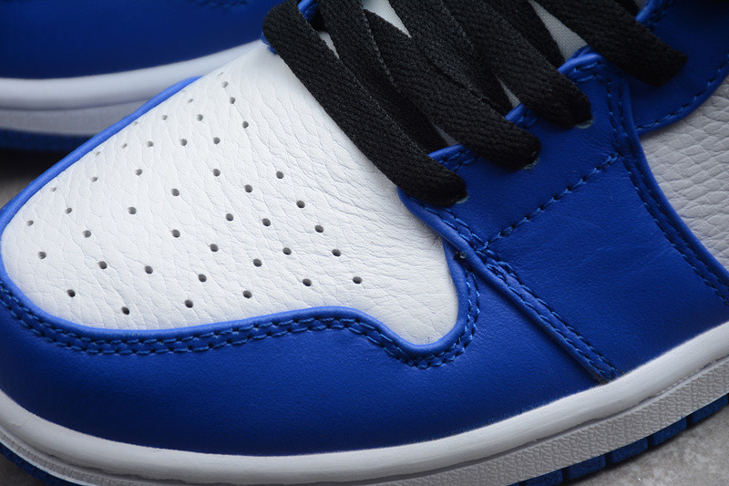 Air Jordan 1 Low Hyper Royal Orange Peel 553558-401