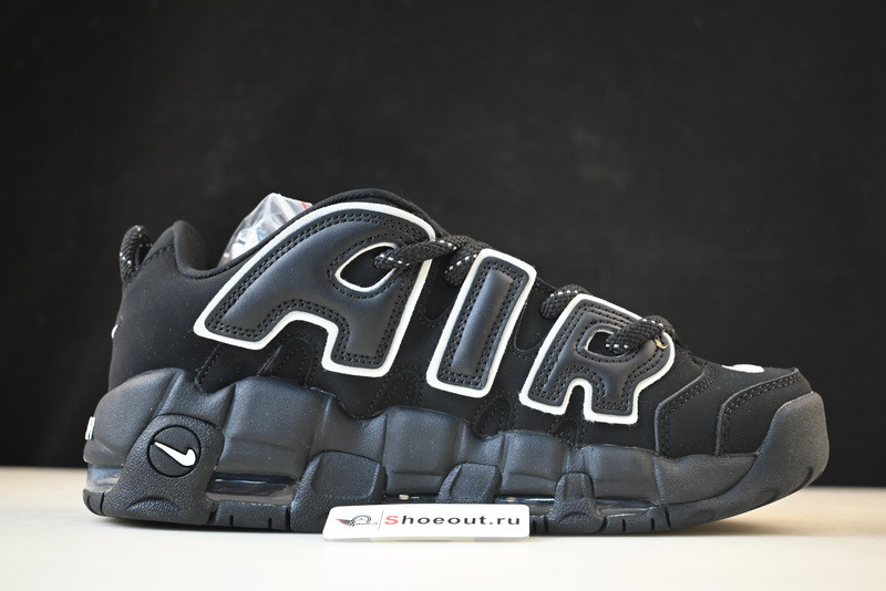 AMBUSH x Nike Air More Uptempo Low “Black/White FB1299-001