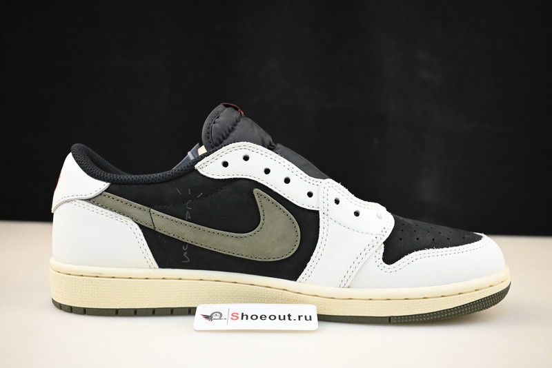 Air Jordan 1 Low Travis Scott Olive DZ4137-106