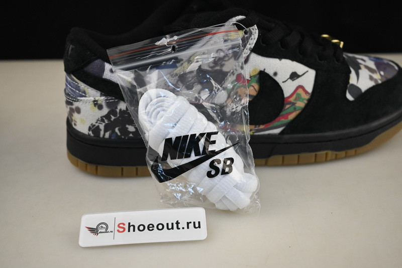 Supreme x Nike SB Dunk Low “Rammellzee” FD8778-001