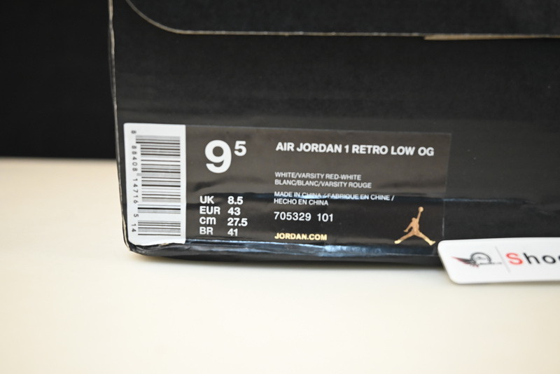 Air Jordan 1 Retro Low OG 705329-101
