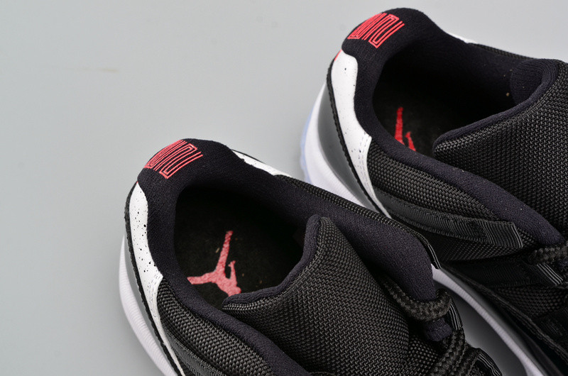 AIR JORDAN 11 RETRO LOW "INFRARED 23" black mens 528895-023