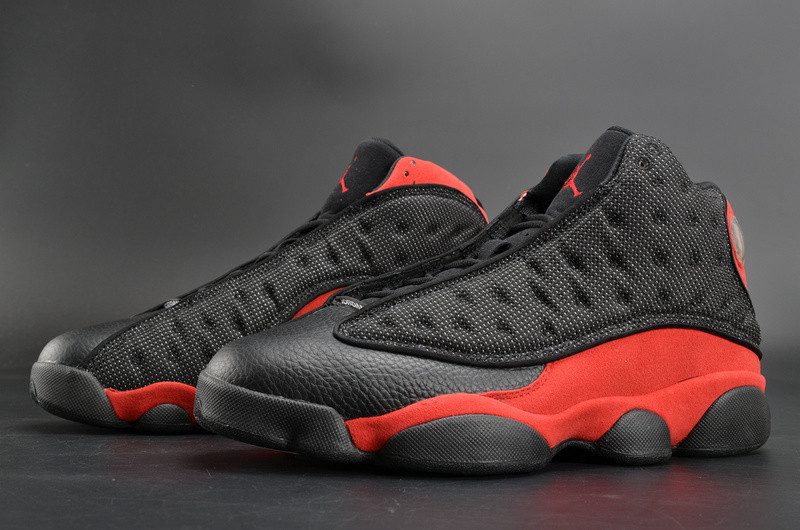 Air Jordan 13 Retro“Bred” black/ red mens 414571-004