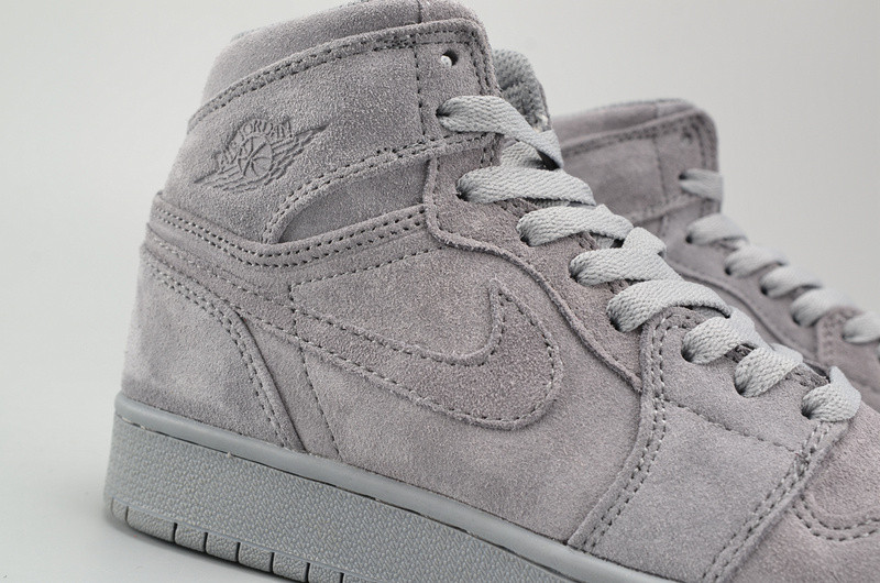 AIR JORDAN 1 RETRO HIGH BG (GS) wolf grey womens 705300-031