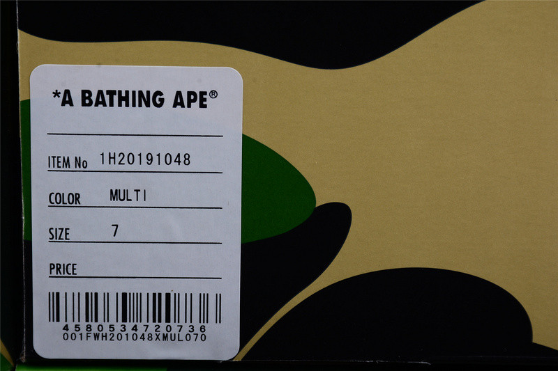 Bape Low colorful