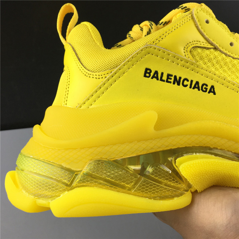 BLCG Triple S Clear Sole Yellow 524036 W09OH 1298