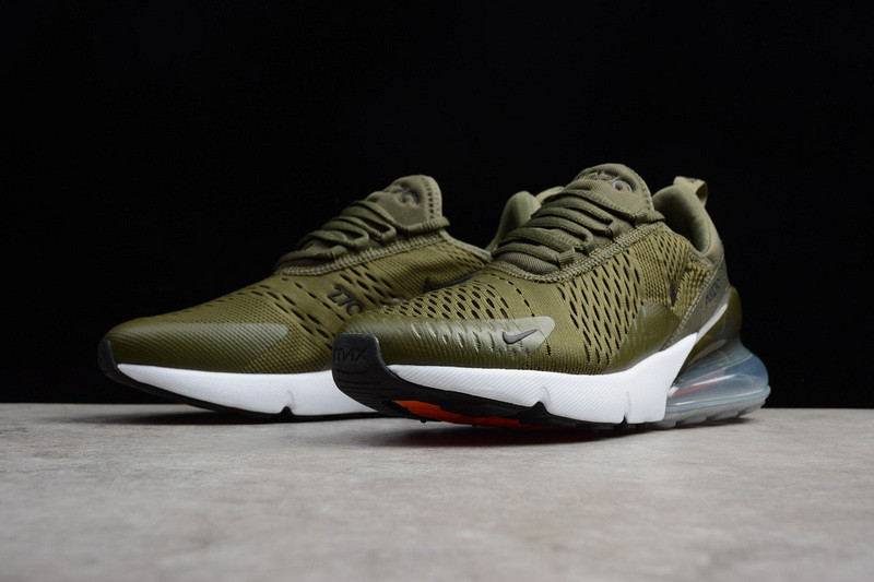 NIKE mens AIR MAX 270 “MEDIUM OLIVE”  AH8050-201