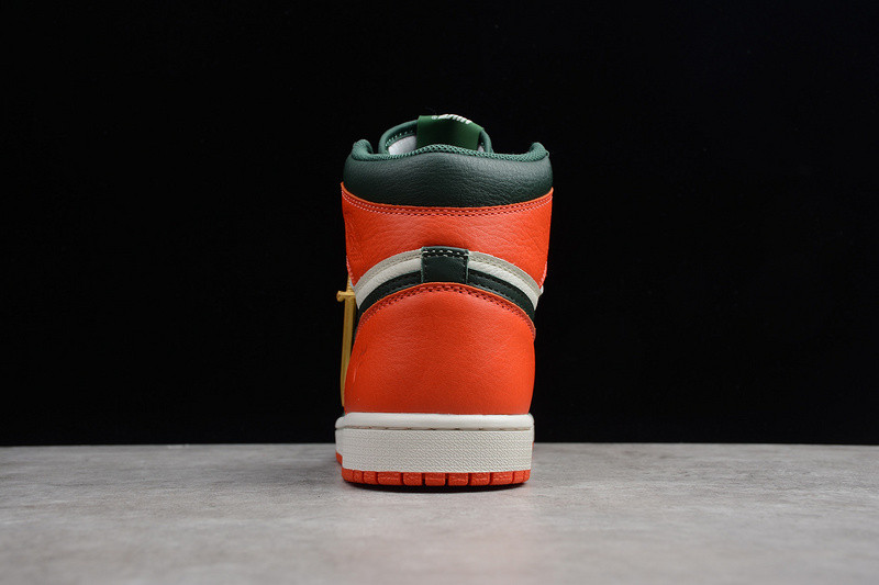 SoleFly x Air Jordan 1 Retro High OG Sail/Fir-Team Orange AV3905-138