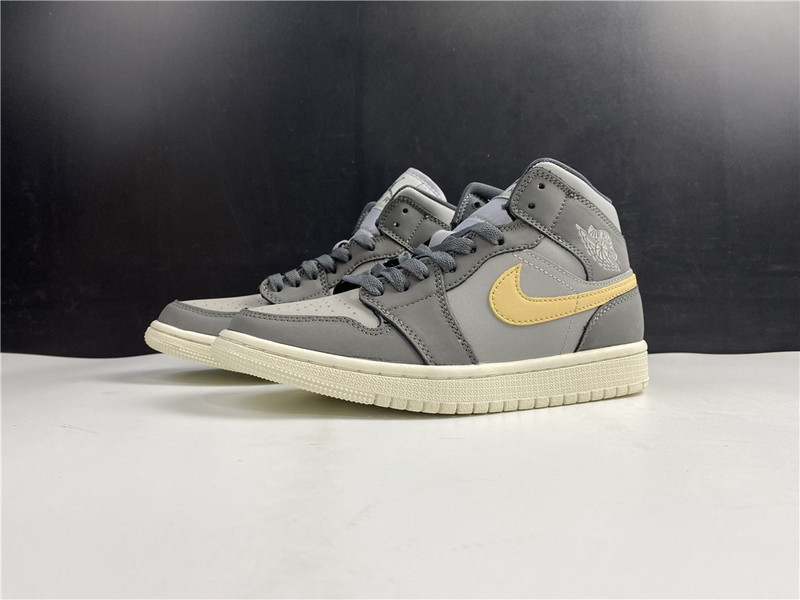 Air Jordan 1 Mid Grey Onyx (W) BQ6472-020