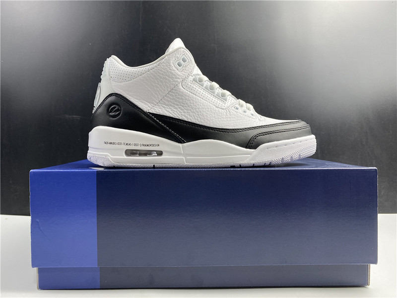 Fragment x Air Jordan 3 SP White Black DA3595-100