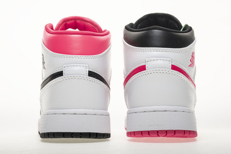 Air Jordan 1 Retro Mid "Hyper Pink" GS 555112-106