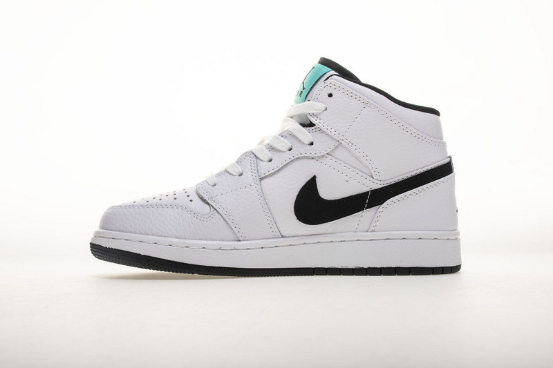 Air Jordan 1 Retro Mid BG "Hyper Jade" 554725-122