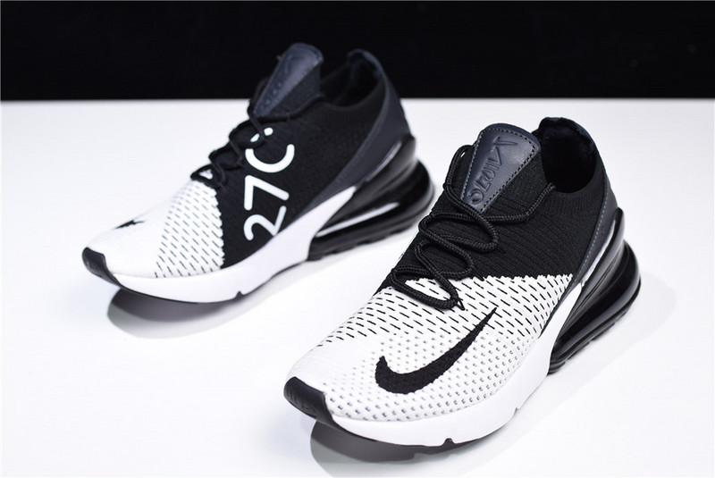 NIKE AIR MAX 270 FLYKNIT “WHITE/BLACK”  AO1023-100