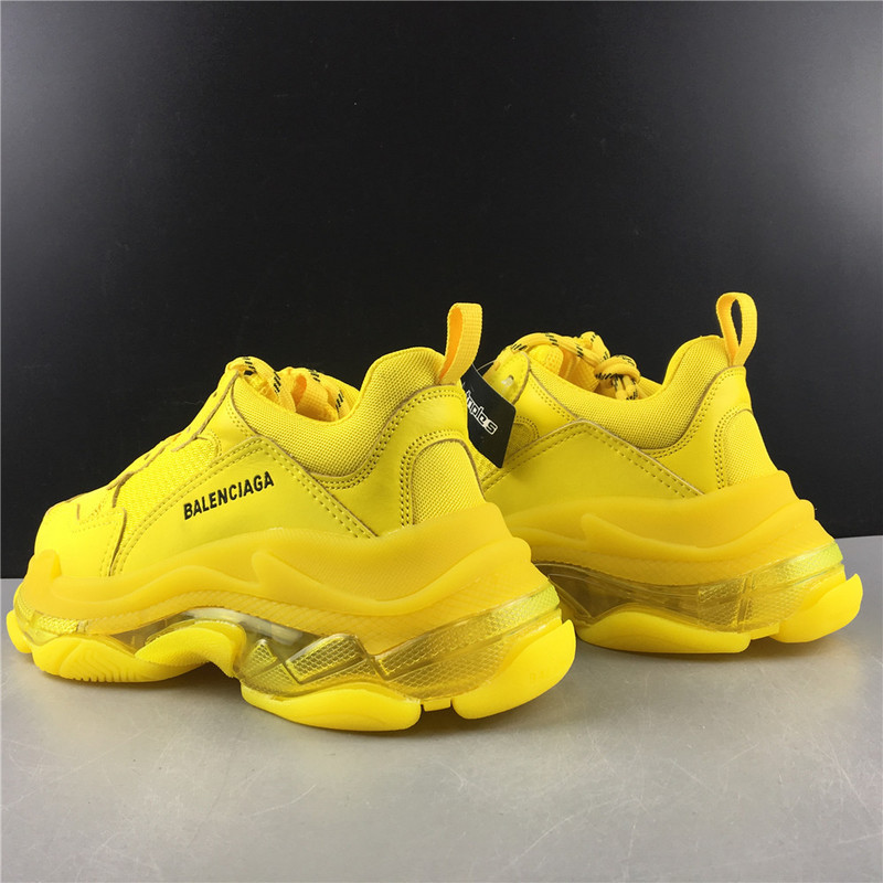 BLCG Triple S Clear Sole Yellow 524036 W09OH 1298