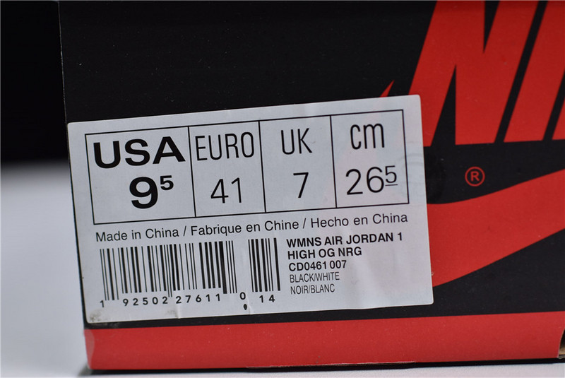 Air Jordan 1 Retro High OG “Panda” CD0461-007