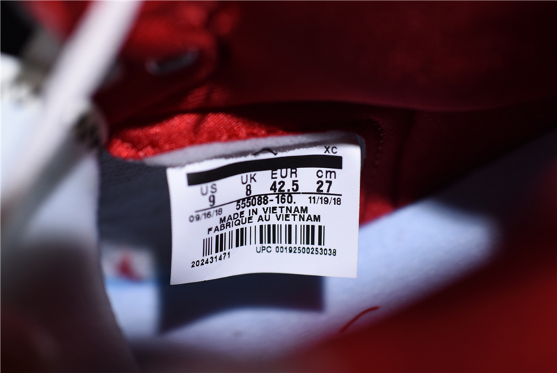 Air Jordan 1 Retro High OG "Phantom" Gym Red 555088-160