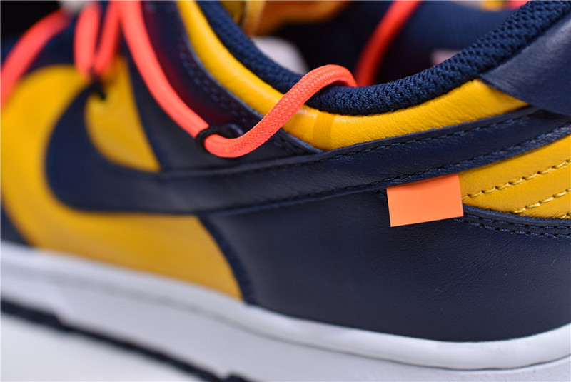 OF x Nike Dunk Low Michigan CT0856-700