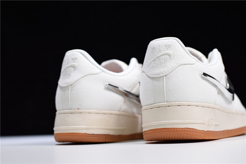 Travis Scott x Nike Air Force 1 Low “Sail” AQ4211-101