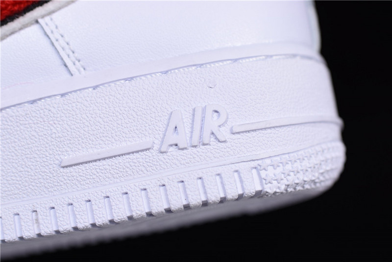 Nike Air Force 1 Low LV8 3D Chenille S* White Red Blue  823511-106