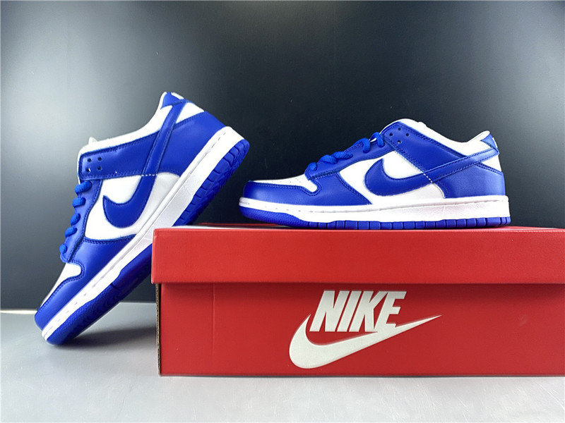 Nike Dunk Low SP Kentucky Blue White CU1726-100
