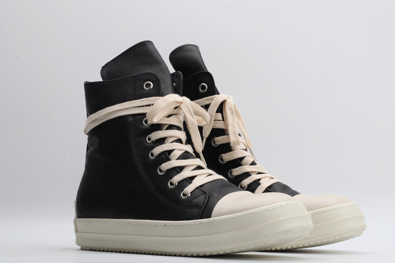 RO Sneakers Black High Smooth