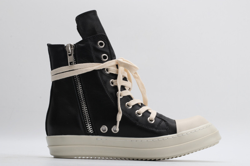 RO Sneakers Black High Smooth