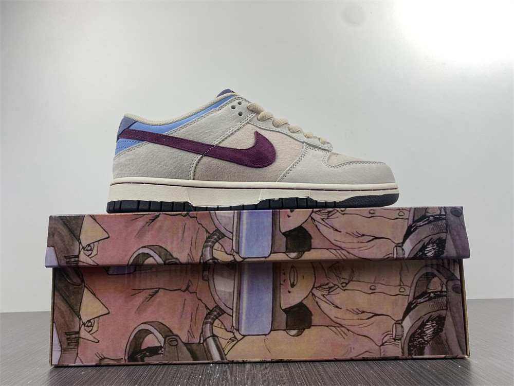 Otomo Katsuhiro x Nike SB Dunk Low Steamboy OST Dark Red Blue LF0039-005