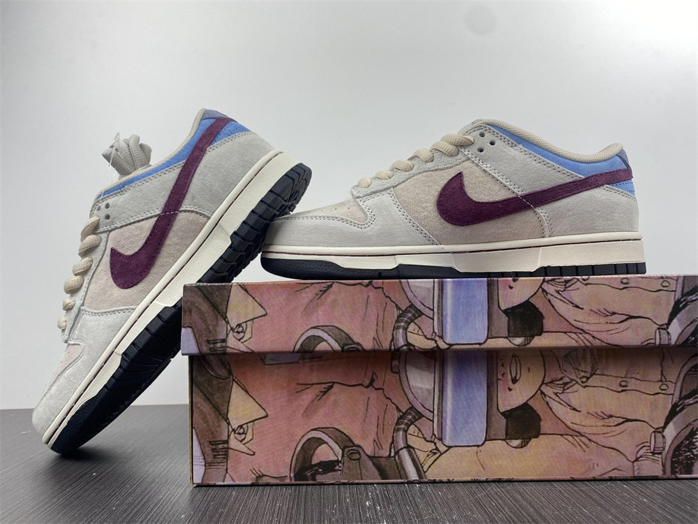 Otomo Katsuhiro x Nike SB Dunk Low Steamboy OST Dark Red Blue LF0039-005