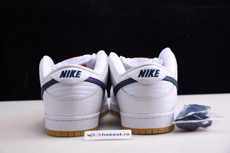 Nike SB Dunk Low Orange Label White Navy CZ2249-100