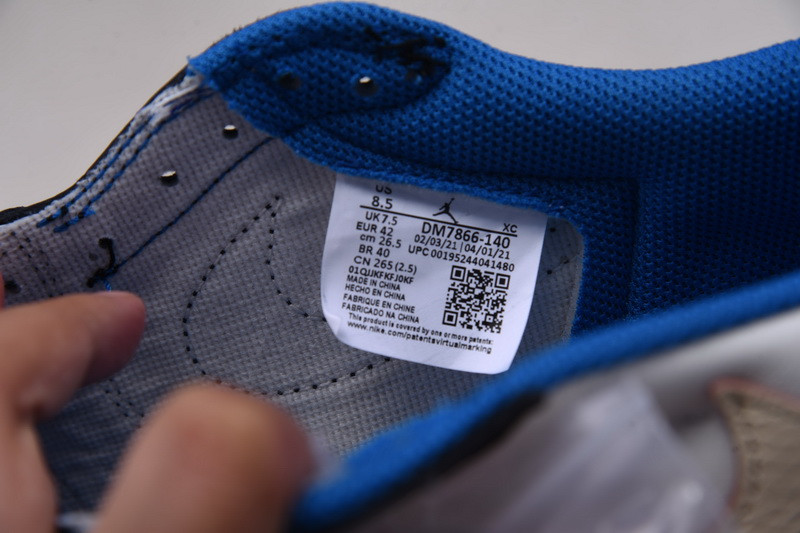 Travis Scott x Fragment x Air Jordan 1 High OG SP “Military Blue” DM7866-140