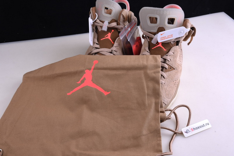 Jordan 6 Retro Travis Scott British Khaki DH0690-200