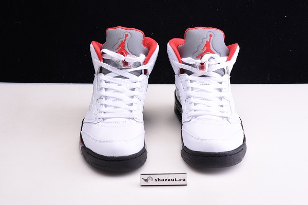 Air Jordan 5 Retro Fire Red Silver Tongue (2020) DA1911-102