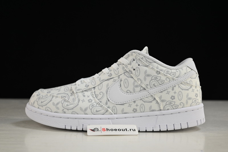 Nike Dunk Low “White Paisley” DJ9955-100