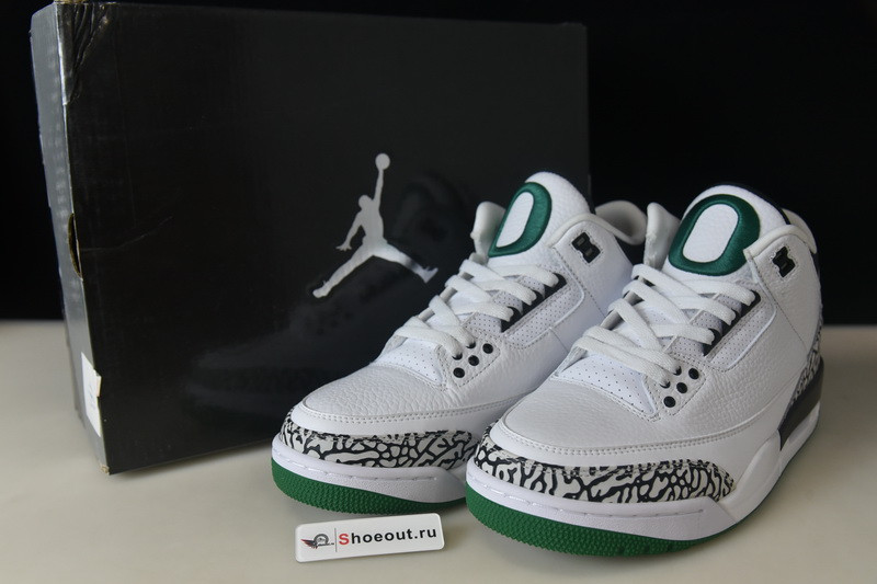Air Jordan 3 retro oregon pitcrew AJ30822
