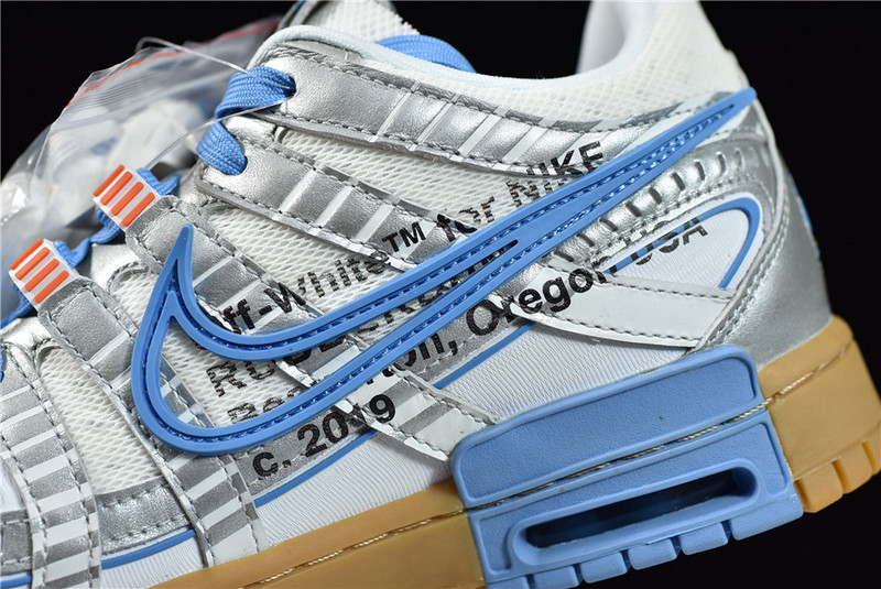 OFF White x Nike Air Rubber Dunk “University Blue” CU6015-100