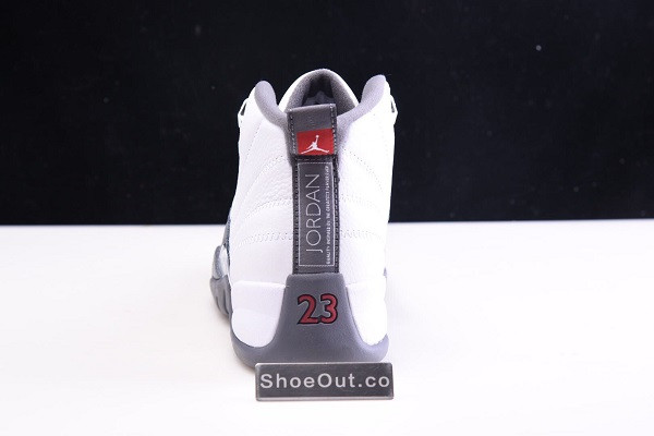 Air Jordan 12 Retro White Dark Grey 130690-160