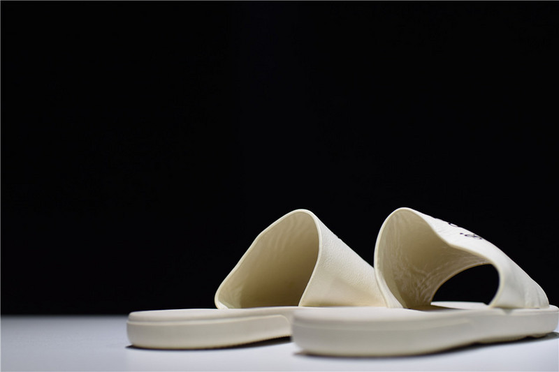 GC Leather SLIDE SANDAL WHITE WITH TIGER WOMENS 1K969E 3F7U F0089