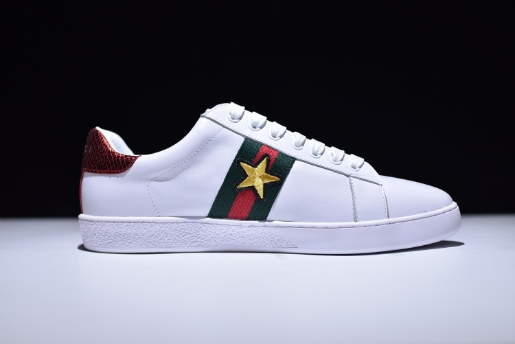 GC Ace Embroidered Low-Top Sneaker with ladybird