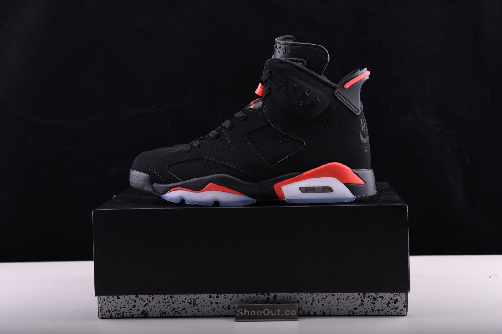2019 Air Jordan 6 Retro Black Infrared OG 384664-060