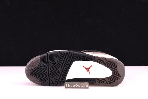 Travis Scott x Air Jordan 4 Retro Dark Mocha/Sail-Cool Grey-Red