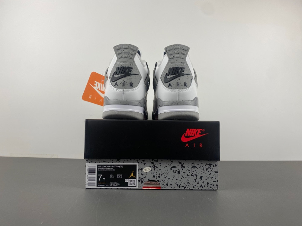 Air Jordan 4 “White Cement” 2025 FV5029-100